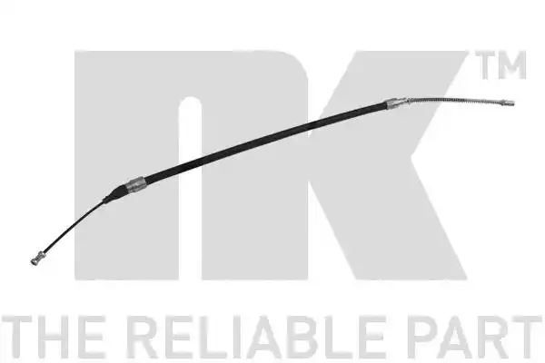 Linka hamulca ręcznego POLO 85-94 LE PR tył 633 365 NK Autoparts 904751