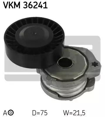Napinacz paska wielorowkowego Ford 2,5 MONDEO 07-14 Volvo 2,5 S80 V70 06- XC60 XC70 08- SKF VKM36241