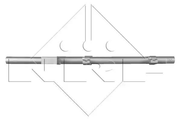 SKRAPLACZ KLIMATYZACJI SSANGYONG ACTYON 2. 0D/2. 3 11/05- NRF 350018