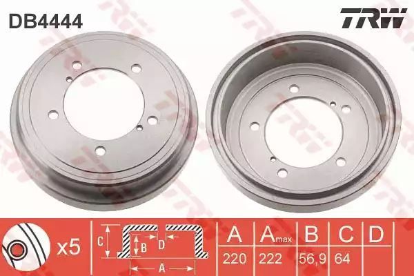 BĘBEN HAM. SUZUKI T. GRAND VITARA 1,6-2,7 4X4 98-15 TRW DB4444