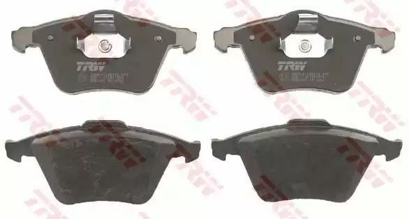 Klocki hamulcowe przód Volvo S40 V50 04- SAAB 9-3 koła 17 TRW GDB1607