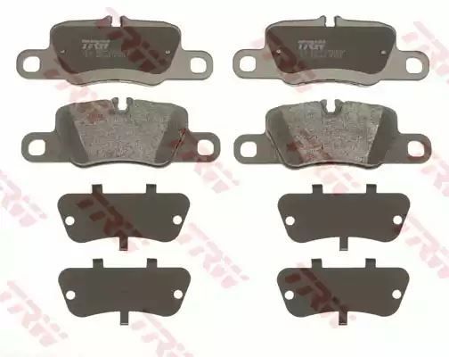 Klocki hamulcowe tył Porsche 911 PANAMERA 3,0-4,8 09- 187,4x69,9x16 BREMBO TRW GDB1849
