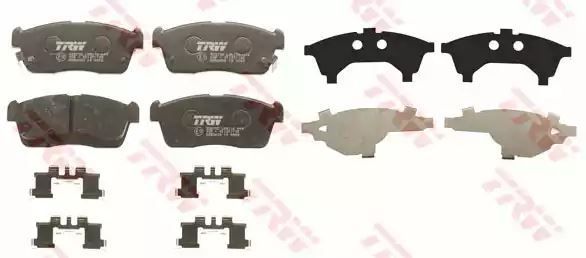 Klocki hamulcowe przód Suzuki IGNIS TRW GDB3430