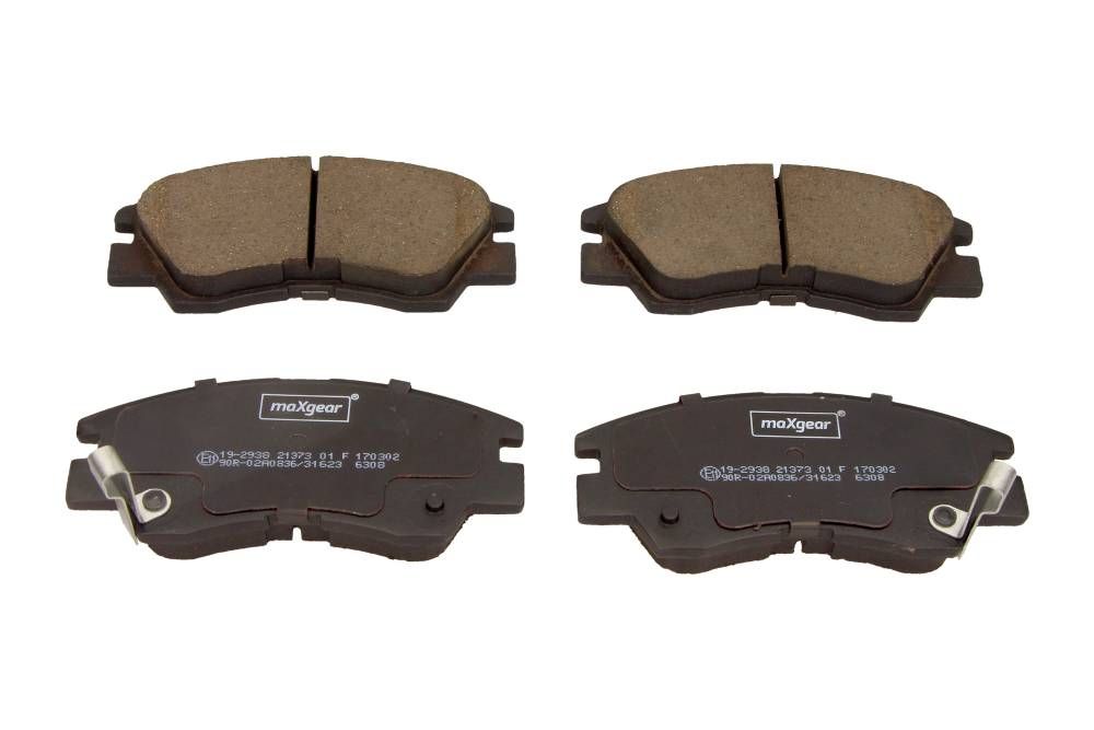 KLOCKI HAMULCOWE PRZÓD MITSUBISHI PAJERO -91 L300 MaXgear 19-2938