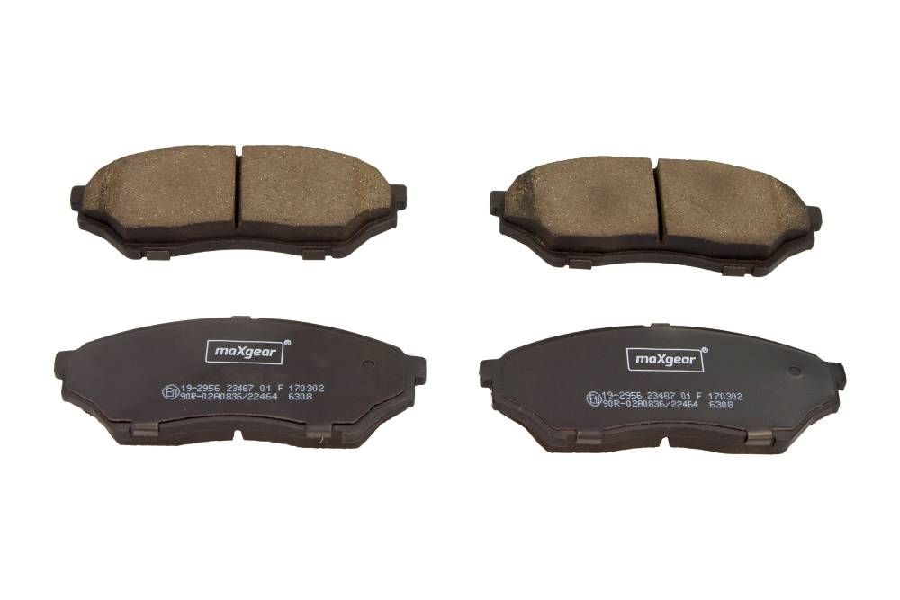 KLOCKI HAMULCOWE PRZÓD MITSUBISHI PAJERO PININI 99- MaXgear 19-2956