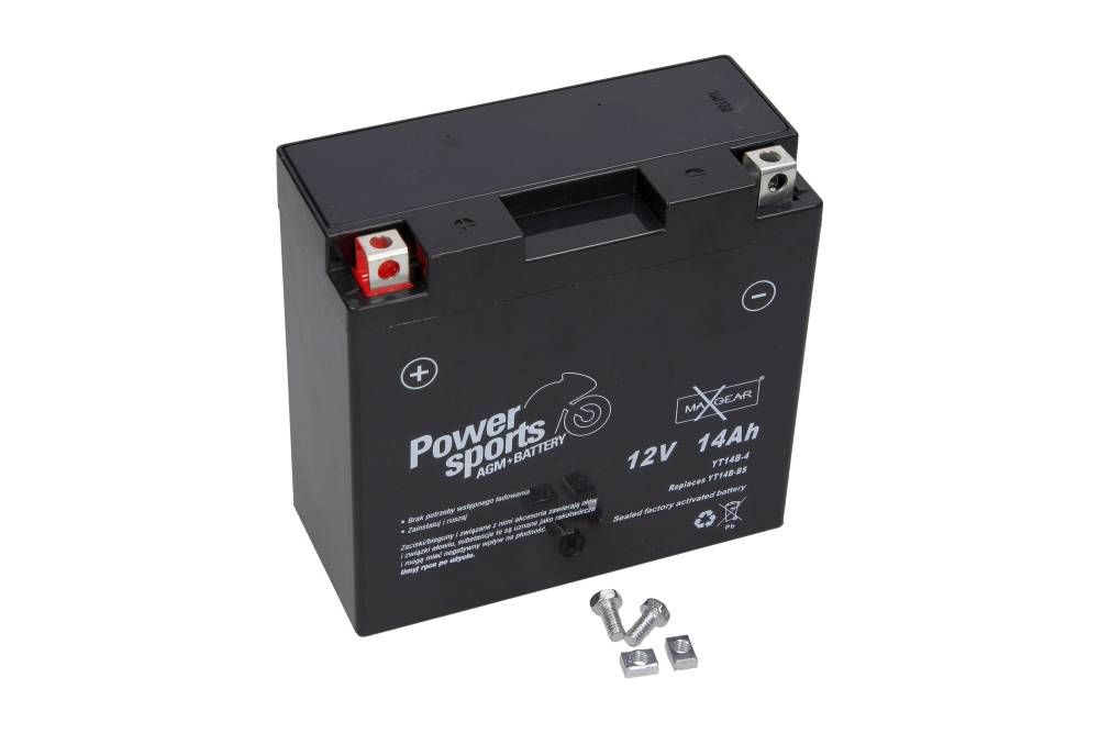 AKUMULATOR MOTO. 12V 14AH 180A L+ (WYM:150X70X144) MaXgear 85-9035