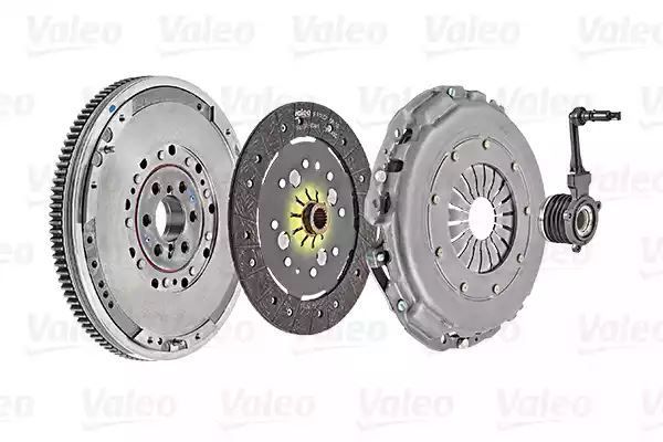 Zestaw sprzęgła Fiat STILO 1,9 JTD 01-08 - z kołem dwumasowym Valeo 837004