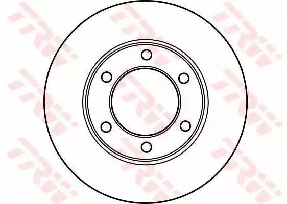 Tarcza hamulcowa przód Toyota MR2 TRW DF4153