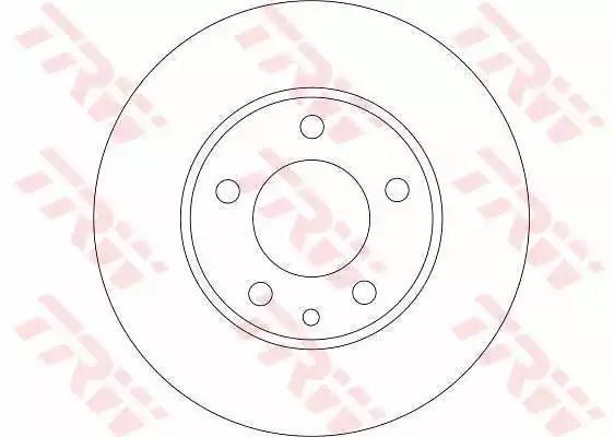 Tarcza hamulcowa przód Mazda 323 626 6 PREMACY 98-07 TRW DF4328