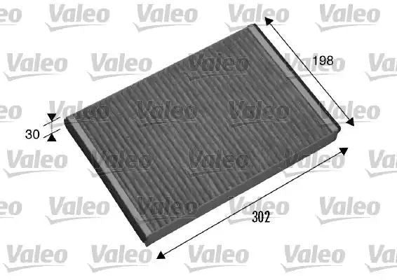 FILTR KABINY PROTECT OPEL ASTRA G,H 02.98-05.14 Z AKTYWNYM WĘGLEM Valeo 698875