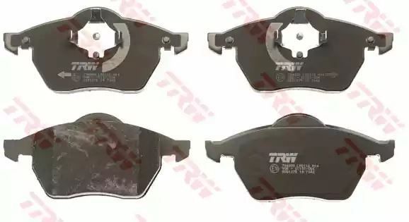 Klocki hamulcowe przód A3 PASSAT TT TRW GDB1275
