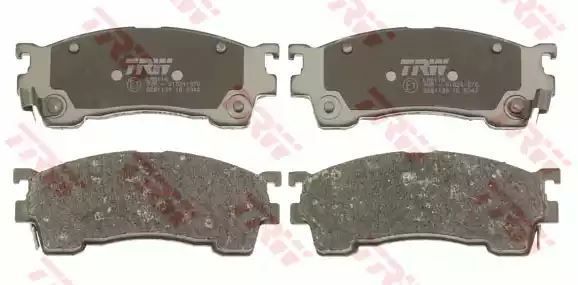 Klocki hamulcowe przód Mazda 626 91- PROBE 323 98- TRW GDB1139