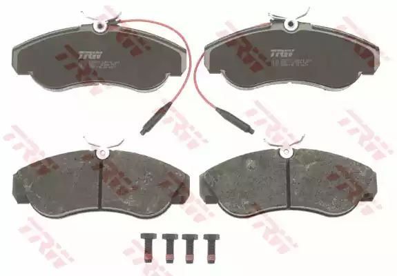 Klocki hamulcowe przód Fiat DUCATO 94-02 z czujnikiem TRW GDB1106