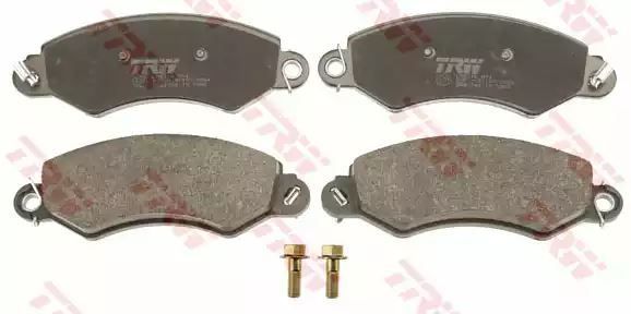 Klocki hamulcowe LDV P. MAXUS 05-09 168,9x60,2x18,4 z czujnikiem TRW GDB1744