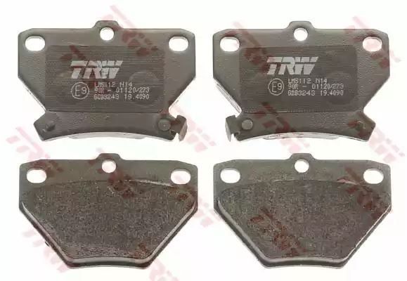 Klocki hamulcowe tył Toyota YARIS TRW GDB3243