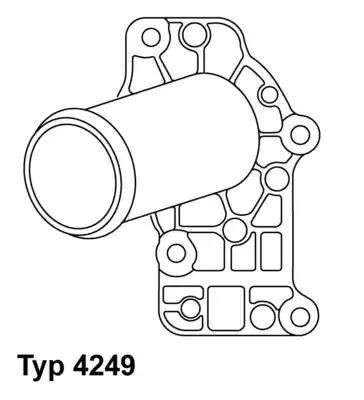 TERMOSTAT PORSCHE 71C 911/BOXTER Wahler 424971D