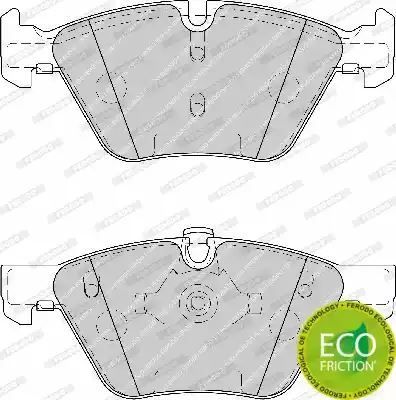 Klocki hamulcowe przód BMW E60 61 03- 520-525 Ferodo FDB1773