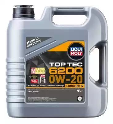 OLEJ LIQUI MOLY 0W20 4L TOP TEC 6200 / 508.00 509.00 LIQUI MOLY 20788