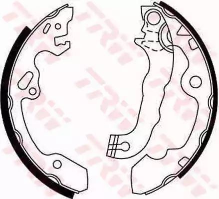 SZCZĘKI HAM. FORD FOCUS 1,4-2,0 98-12 TRW GS8636