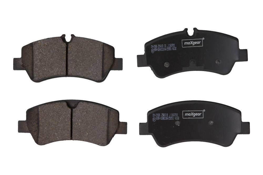 KLOCKI HAMULCOWE TYŁ FORD TRANSIT CUSTOM 12- TRANSIT 14- MaXgear 19-2926