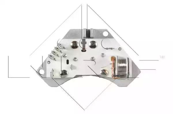 STEROWNIK DMUCHAWY CITROEN BERLINGO/XSARA PEUGEOT 106 NRF 342042