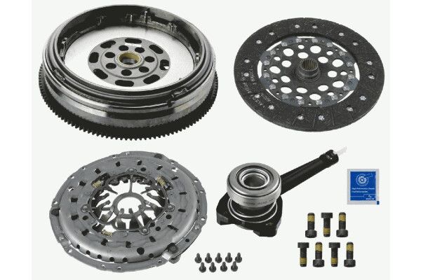 SPRZĘGŁO KPL. RENAULT ESPACE/LAGUNA/TRAFIC/VEL SATIS 2,2-2,5 DCI 01- DMF Sachs 2290601087