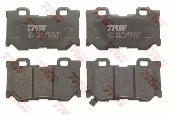 Klocki hamulcowe tył Nissan 370Z INFINITI FX G37 Q70 09- TRW GDB3515