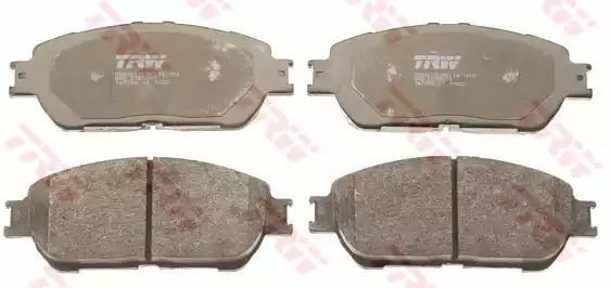 Klocki hamulcowe przód Toyota CAMRY 2,0-3,0 01-06 143,5x58,5x17,4 AKEBONO TRW GDB3612