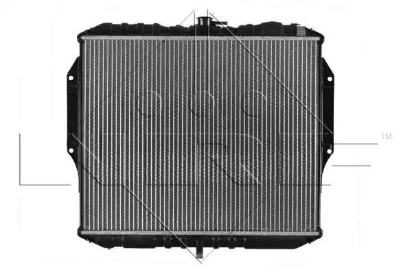 CHŁODNICA MITSUBISHI PAJERO II 3,5 94-99 NRF 50449