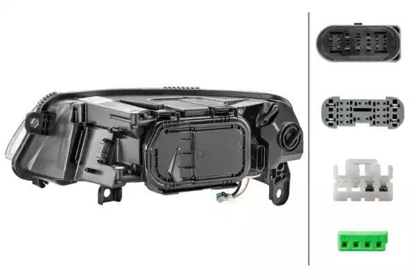 REFLEKTOR AUDI A6 05.04-03.11 PR BI-KSENON Hella 1ZS009925421