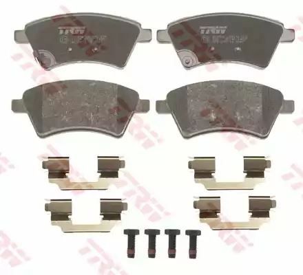 Klocki hamulcowe przód Fiat SEDICI 06- Suzuki SX4 06- z czujnikiem TRW GDB1673