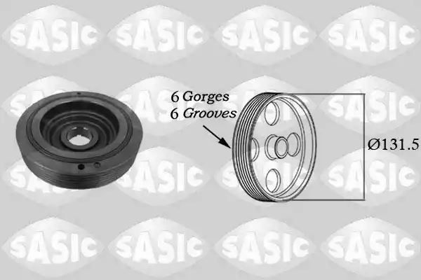 Koło pasowe wału korbowego Ford FOCUS MONDEO TRANSIT CONNECT SASIC 9001814