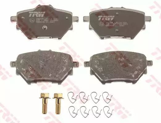 Klocki hamulcowe tył Citroen C4 PICASSO 13- TRW GDB2036