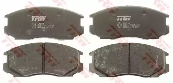 Klocki hamulcowe przód Mitsubishi COLT 92- TRW GDB3046