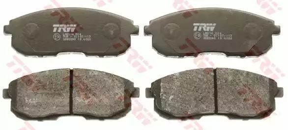 Klocki hamulcowe przód Nissan JUKE 10- TRW GDB3390