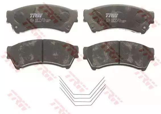 Klocki hamulcowe przód Mazda 6 07- TRW GDB3501