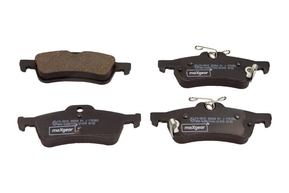 KLOCKI HAMULCOWE TYŁ HONDA CIVIC 12- MaXgear 19-3015