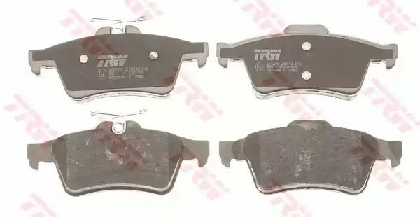 Klocki hamulcowe tył Ford C-MAX FOCUS KUGA TRANSIT 1,0-2,5 10- 123,1x52x16,6 ATE TRW GDB2086