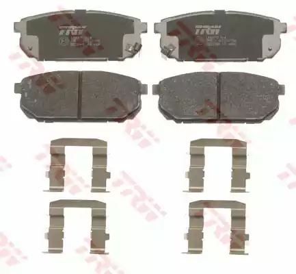 Klocki hamulcowe tył KIA SORENTO TRW GDB3344