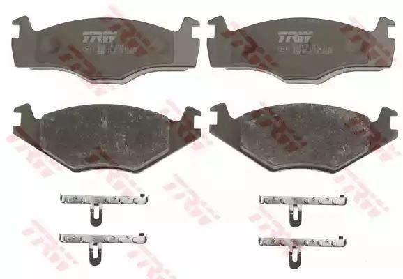 Klocki hamulcowe przód CADDY GOLF JETTA PASSAT 83-92 137,8x49x19,7 TRW GDB454