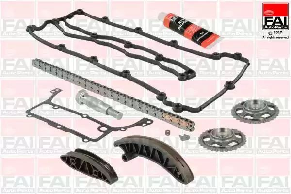 ZESTAW ŁAŃCUCHA ROZRZĄDU DB OM 651 Z 3 SPINKAMI (Z USZCZELKAMI) FAI Auto Parts TCK227L