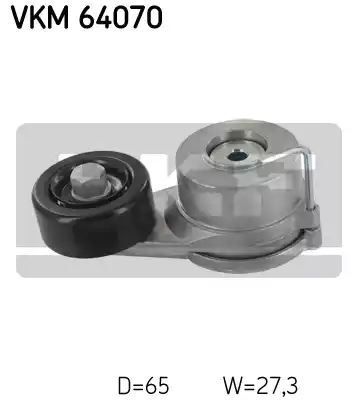 Napinacz paska wielorowkowego Hyundai 2,0CRDI 10- SKF VKM64070