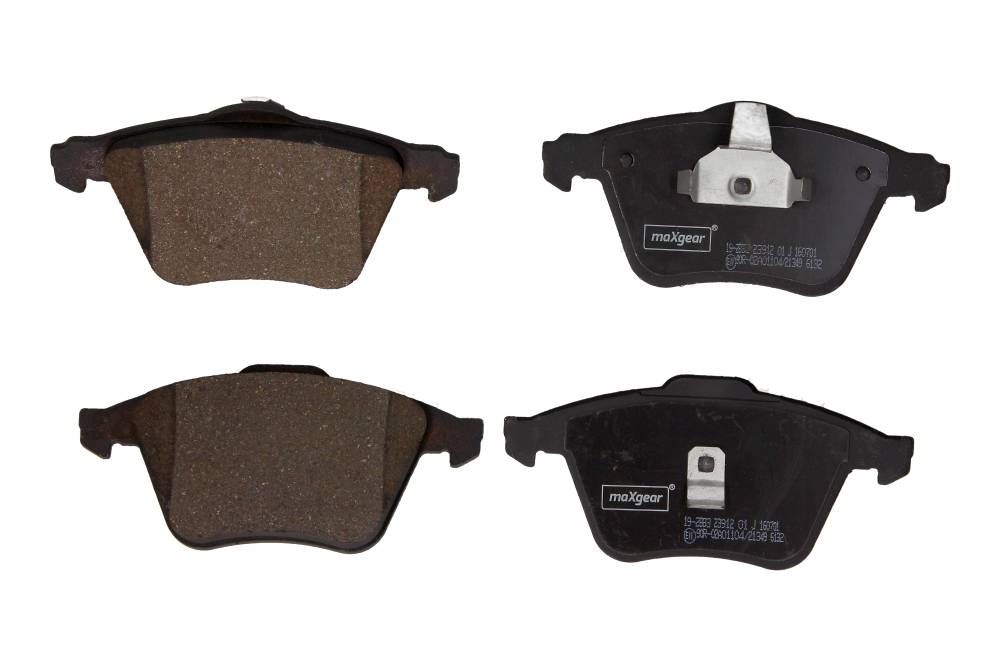 KLOCKI HAMULCOWE PRZÓD VOLVO S40 V50 04- SAAB 9-3 koła 17 MaXgear 19-2883