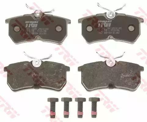 Klocki hamulcowe tył Ford FOCUS 98- TRW GDB1354