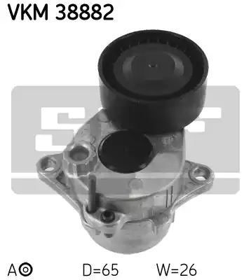 Napinacz paska wielorowkowego Mercedes OM651 SPRINTER VITO SKF VKM38882