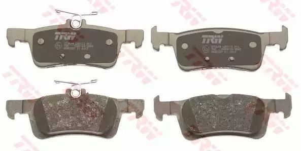 Klocki hamulcowe tył Peugeot 308 13- DLA TARCZY 249MM TRW GDB2037