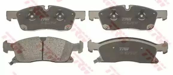 Klocki hamulcowe przód Jeep GRAND CHEROKEE 3,0-6,4 4X4 10- z czujnikiem 194,5x64,1x19 ATE TRW GDB4603