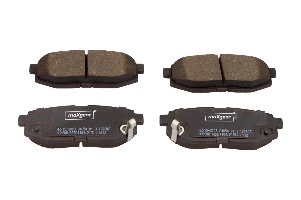 KLOCKI HAMULCOWE TYŁ SUBARU OUTBACK TRIBECA 3,0-3,6 06- MaXgear 19-3003