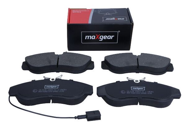 KLOCKI HAMULCOWE PRZÓD FIAT DUCATO 00- MaXgear 19-3138