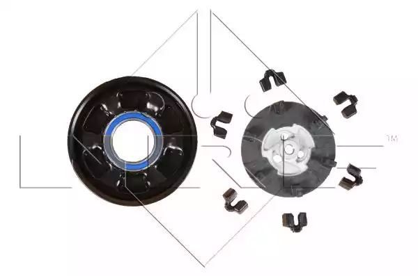 SPRZĘGŁO KOMPRESORA KLIMATYZACJI DENSO 7SEU17C 4PK/110MM 12V BMW 5 (E60) 04- NRF 380041